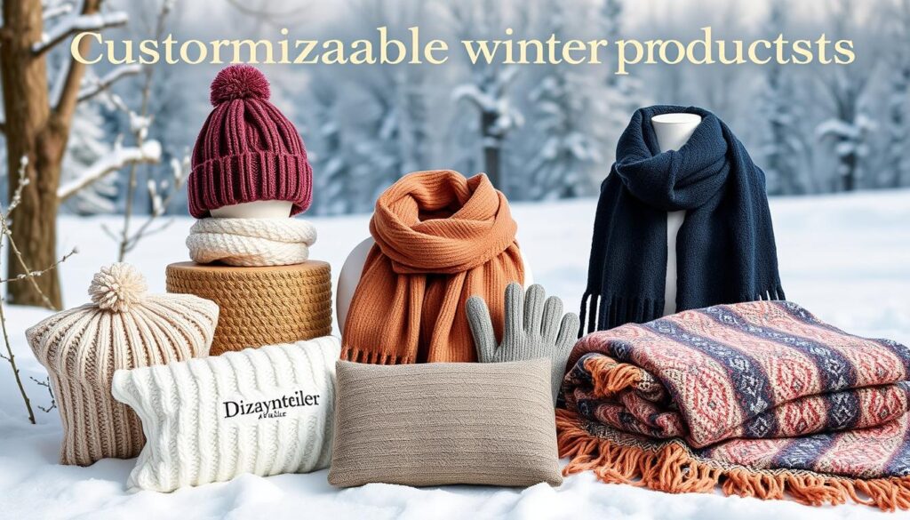 Customizable Winter Products