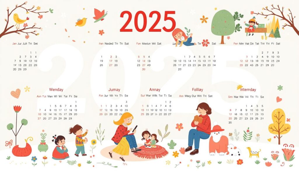 Family Calendars 2025