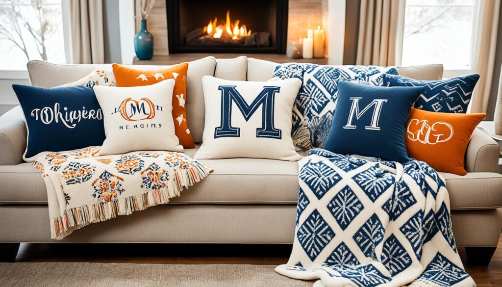 Personalized Blankets and Pillows