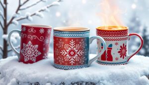 Winter-Themed Mugs