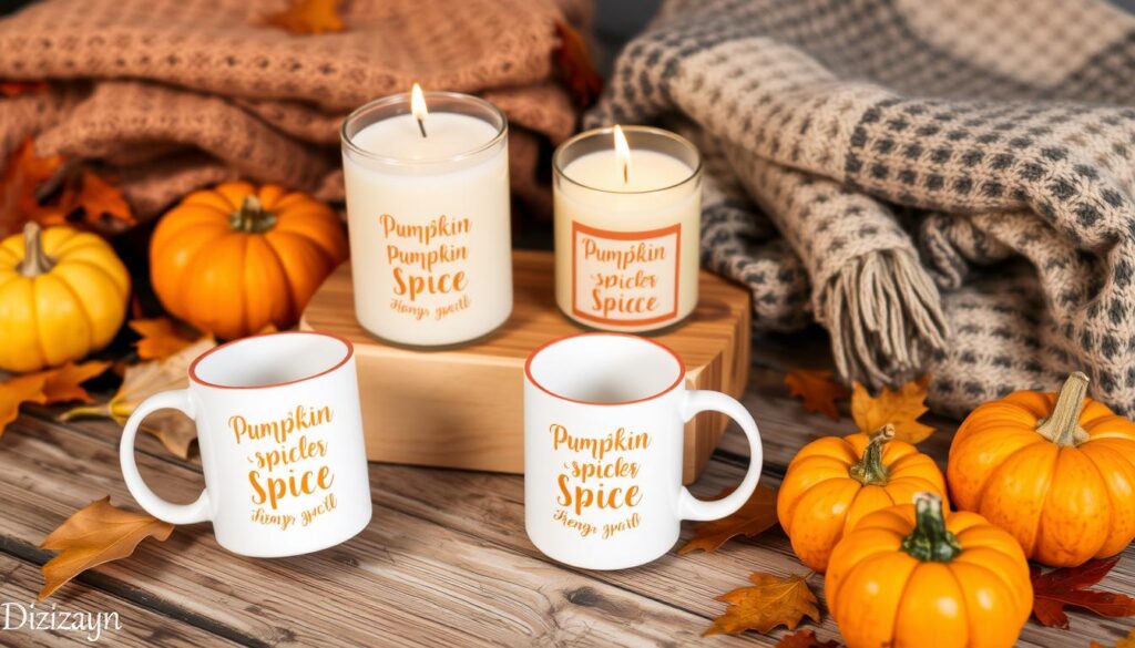 customized pumpkin spice items