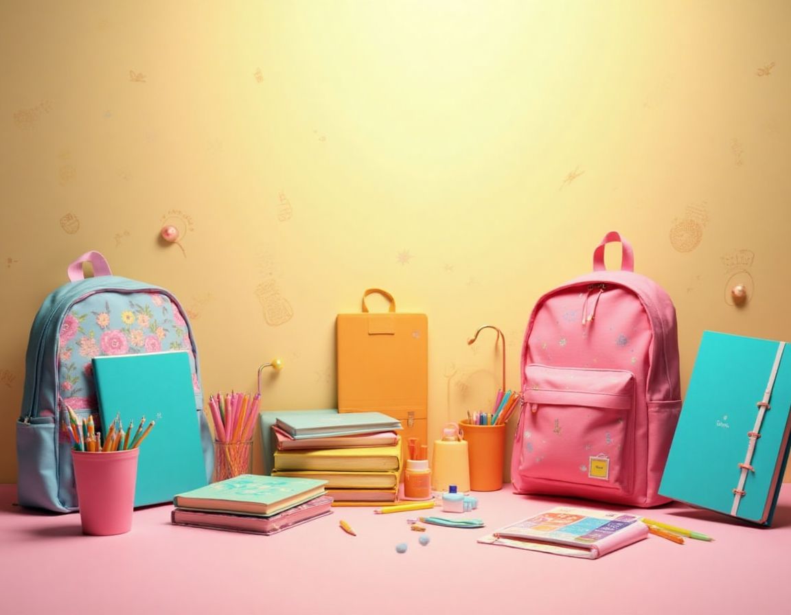 Custom notebooks and stationery