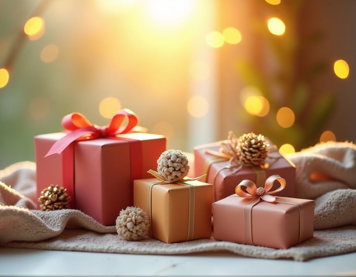 Creative gift wrapping ideas with decorative elements
