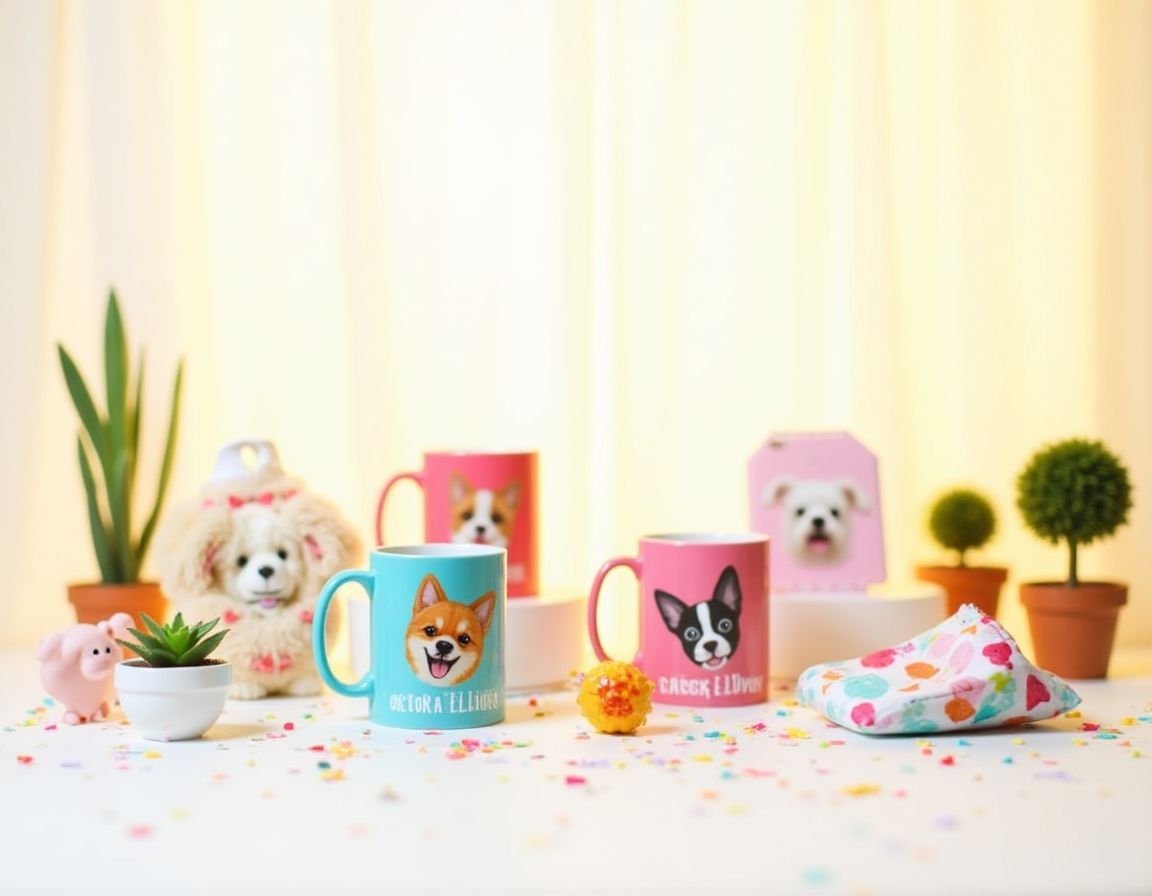 Adorable custom pet accessories for dog lovers