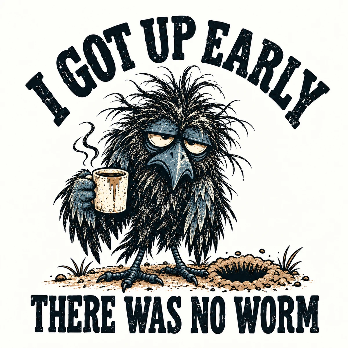 I Got Up Early illustration