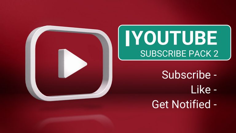Green Screen Subscribe Button - Green Screen Subscribe Buttons Pack -2 | 2020