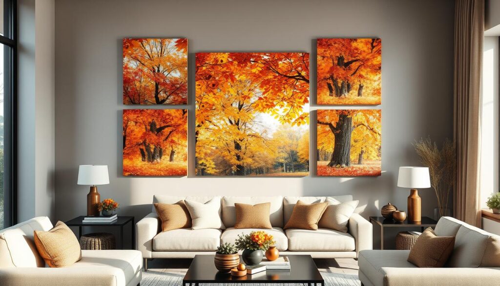 rotating autumn art